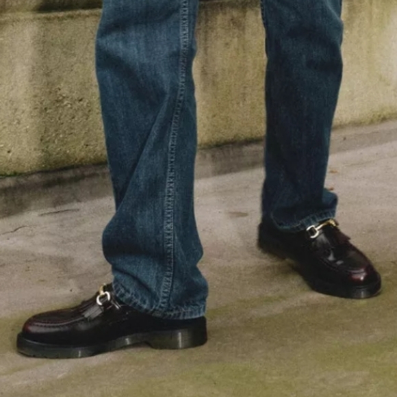 BRAND NEW DR MARTENS ADRIAN SNAFFLE SMOOTH LEATHE LOAFERS - Picture 1 of 16